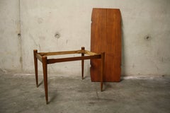 Teak Wooden Scandinavian Coffee Table, 1960s