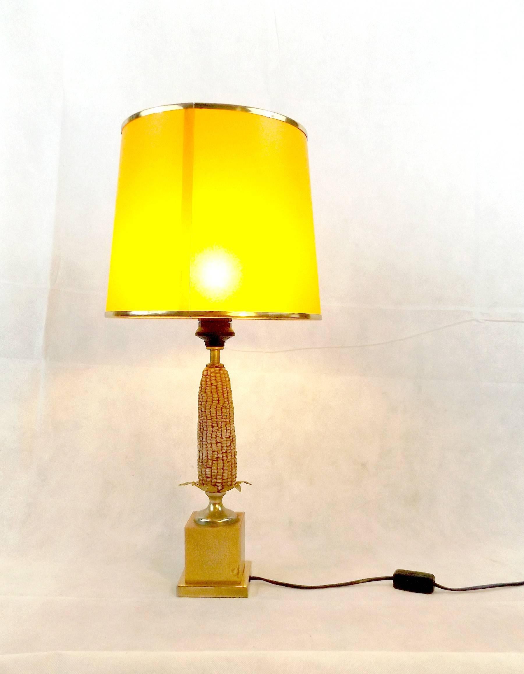 French corn lamp in the style of Maison Charles

1960, France.

Dimensions: 
H 41 cm/ 16 inch
W 10 cm/ 4 inch
D 10 cm/ 4 inch.
         