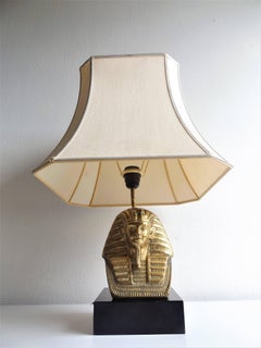 Brass Pharaoh Lamp by Deknudt, 1970s