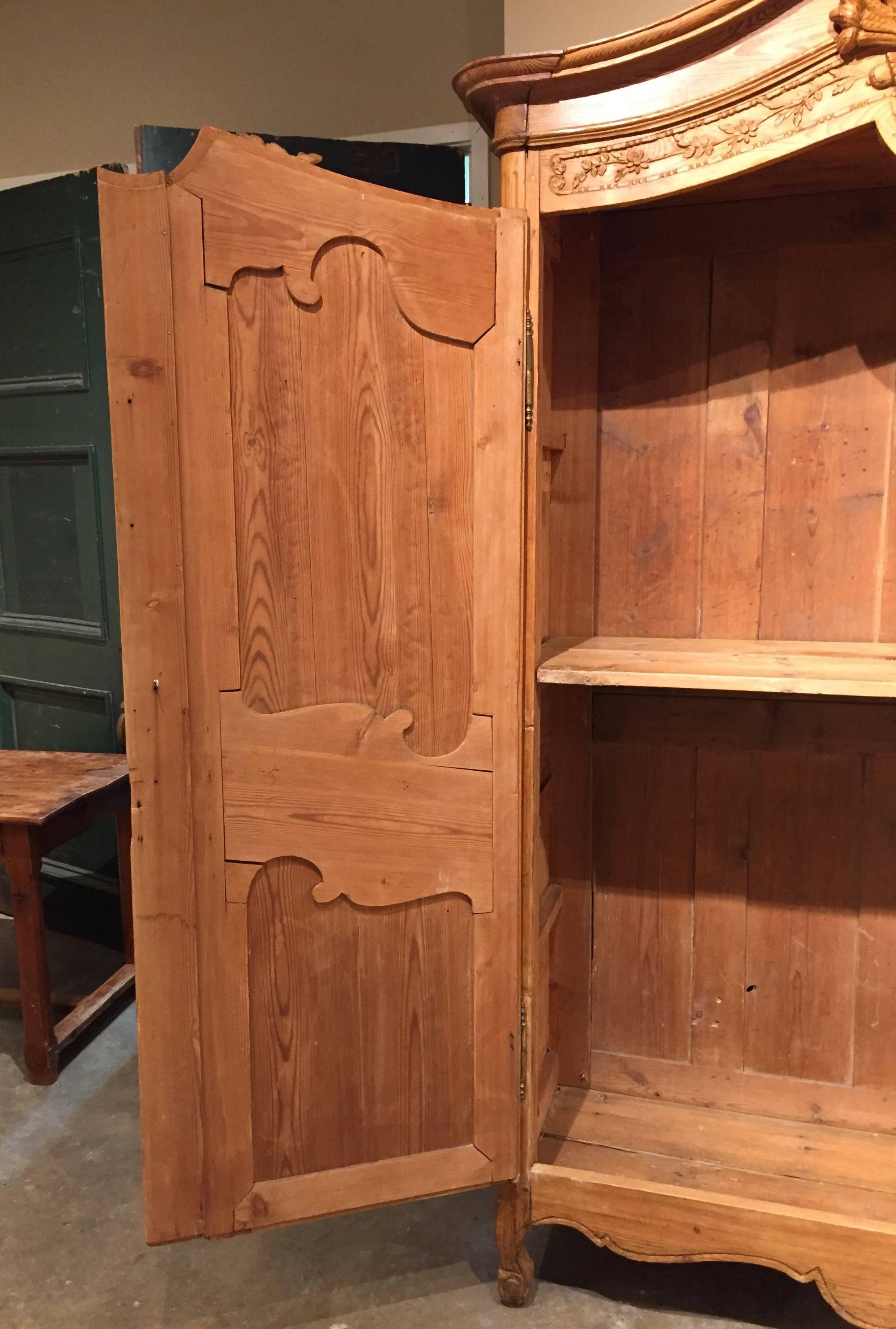 Pine Marriage Armoire
