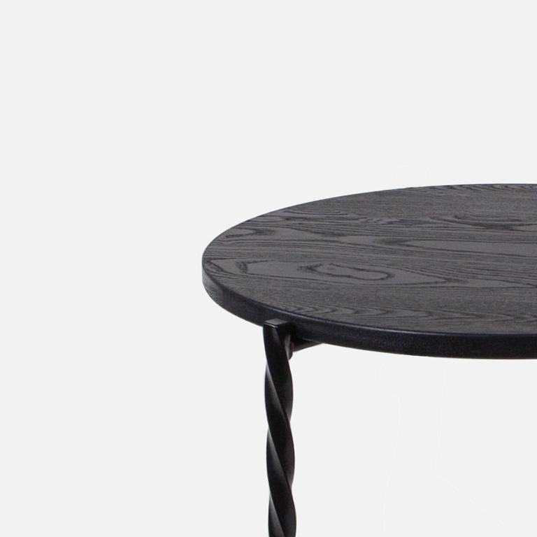 Customizable Von Iron Coffee Table From Souda Natural Ash Top Made Modern Customizable Von Iron Coffee Table From Souda Natural Ash Top Made To Order