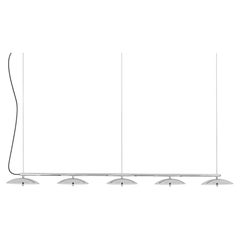 Signal Linear Pendant, by Souda, Extra Long, Nickel, Made to Order