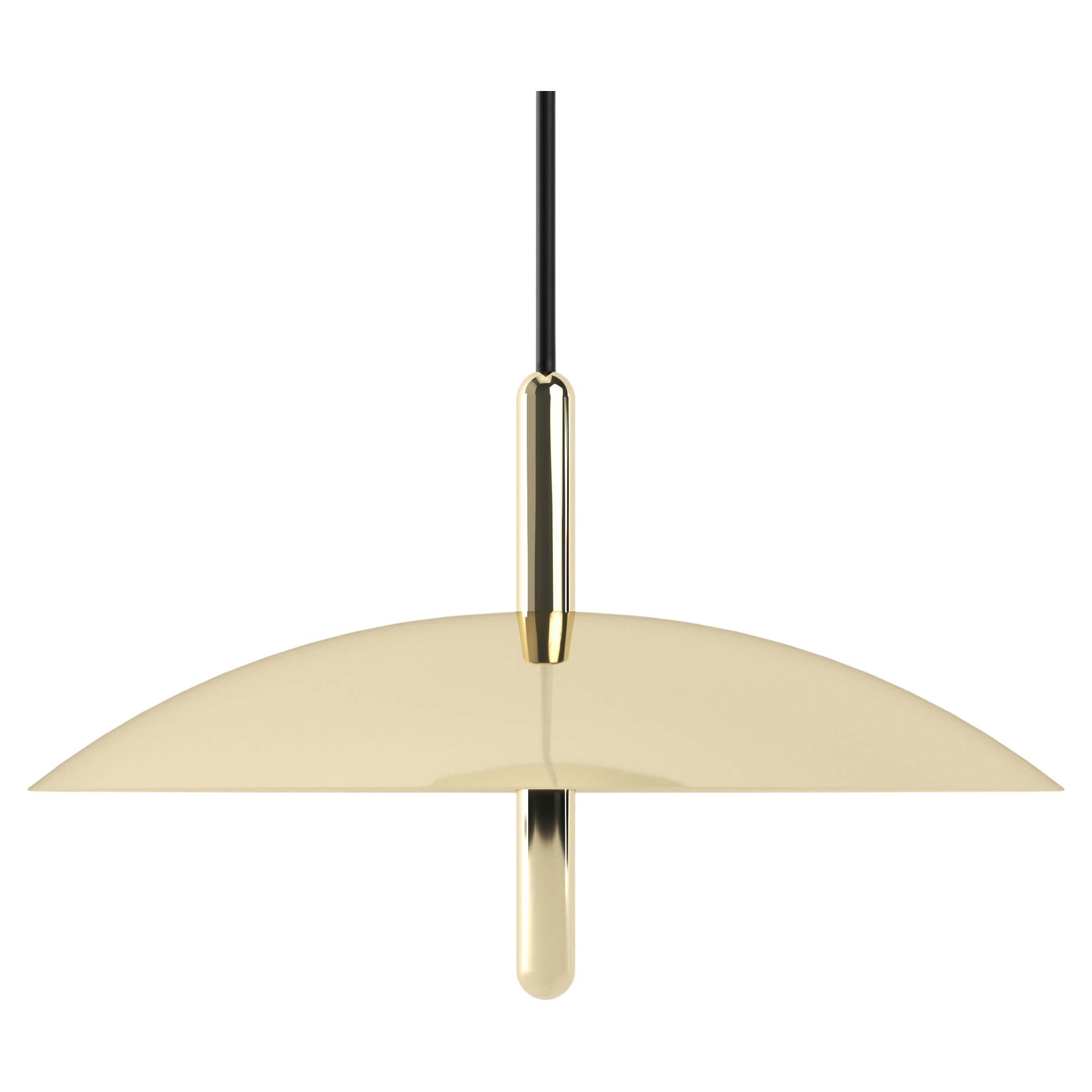 Signal Pendant Light from Souda, Brass, Made to Order For Sale
