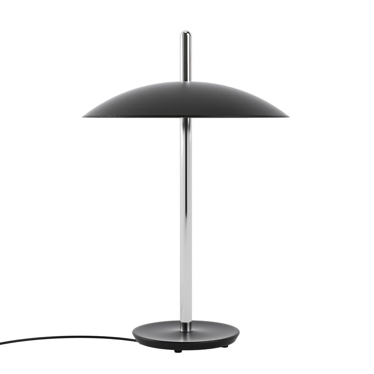 Signal Table Lamp from Souda, Black & Nickel, Made to Order For Sale