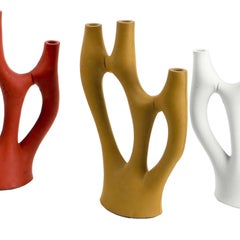 Kreten Candelabra from Souda, Mustard, in Stock