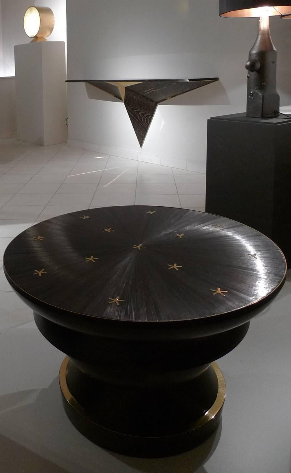 Side Table 'Rigel' N°1/8 by Antoine Vignault, OAK Limited Edition In Excellent Condition For Sale In Bordeaux, FR