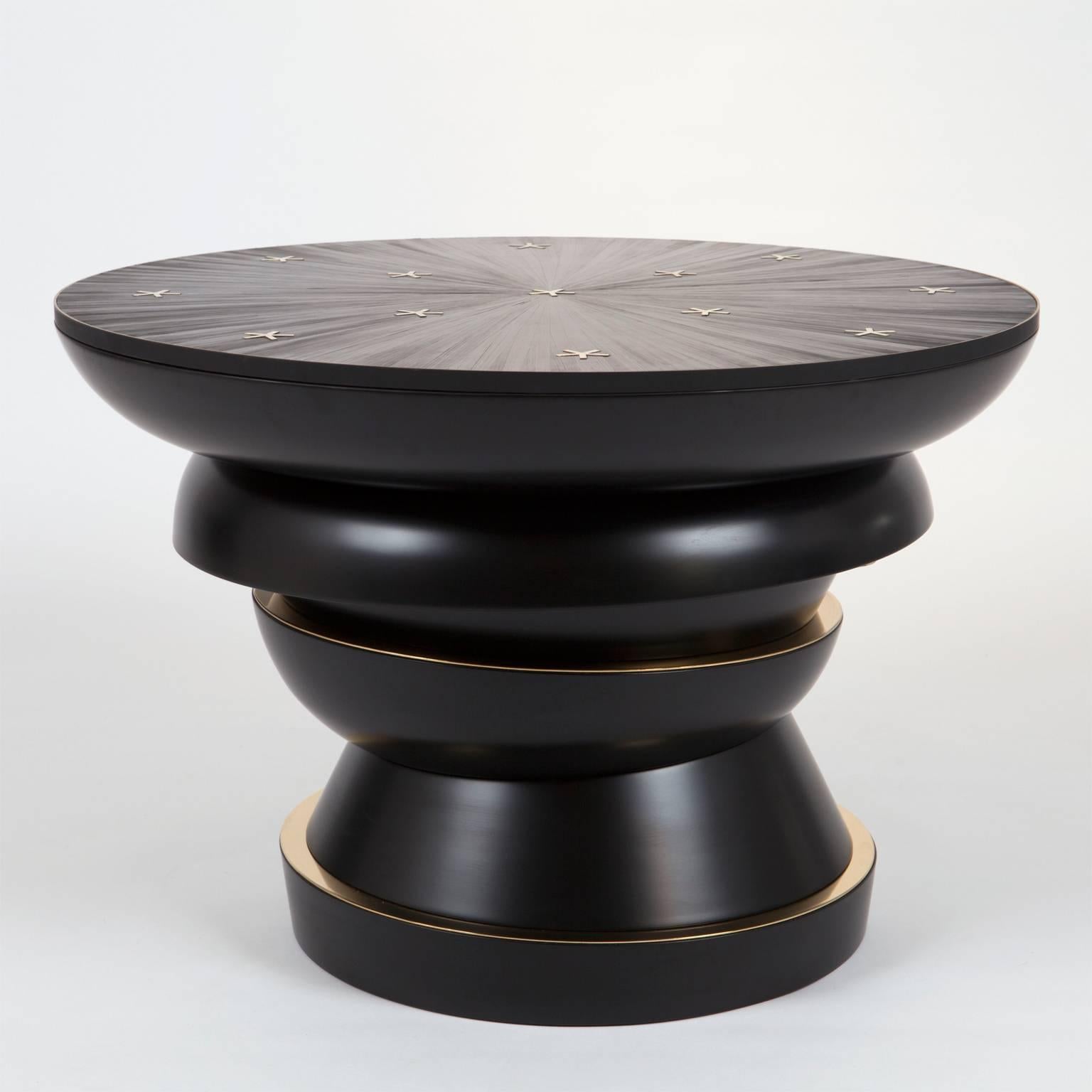 Contemporary Side Table 'Rigel' N°1/8 by Antoine Vignault, OAK Limited Edition For Sale