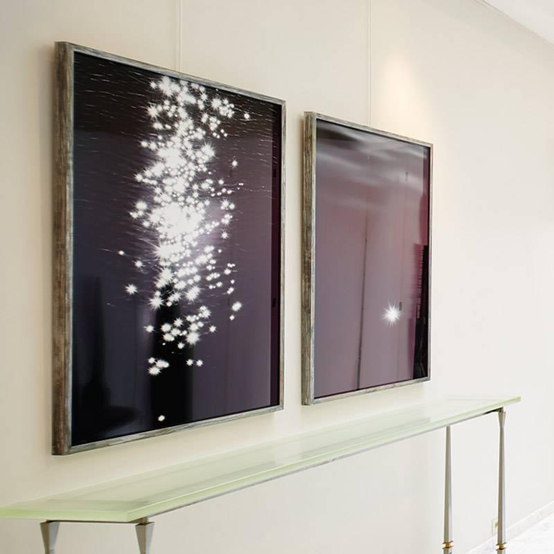 SPACE IPSUM Serie, edition of 8 prints on FUJI Crystal Archive glossy paper on aluminium, framed with lead sheets and reflect less glass by Ateliers David Gallardo.
Signed and numbered.

"Space Ipsum is a very different serie that I did when I