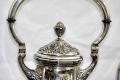 19th Century English Silver Samovar