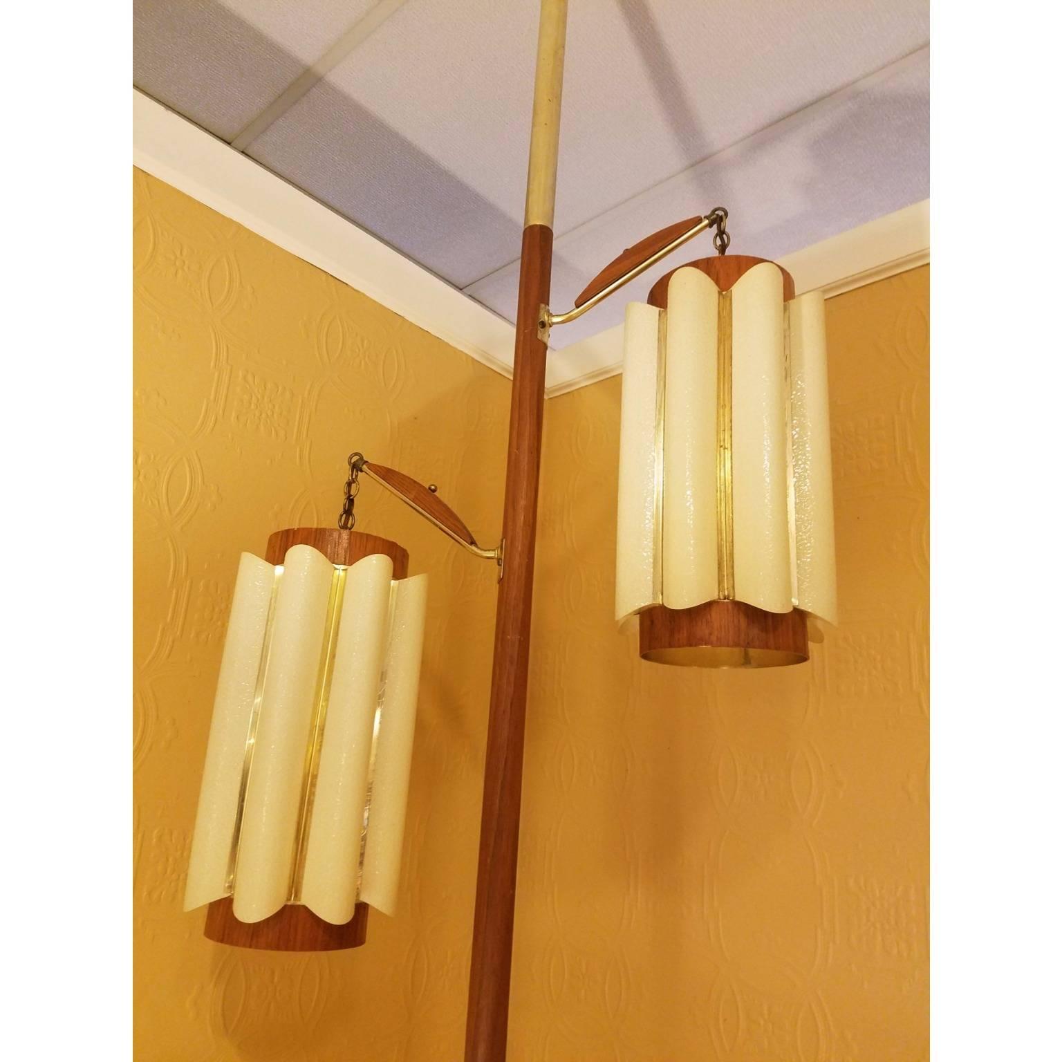 tension pole lamp extension