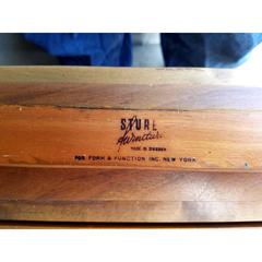 Brono Mathsson Gate Lag Expandable Gate-Leg Teak and Birch-Wood Dining Table