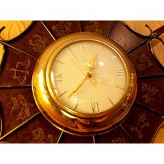 Awesome Horoscope Starburst Wallclock