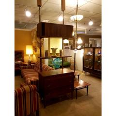 Mid-Century Tension Pole Dresser