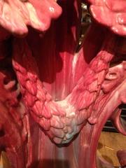 Large 19th Century Ceramic Planter on Pedestal by Massier