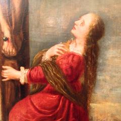 17th Century Oil on Wood Panel