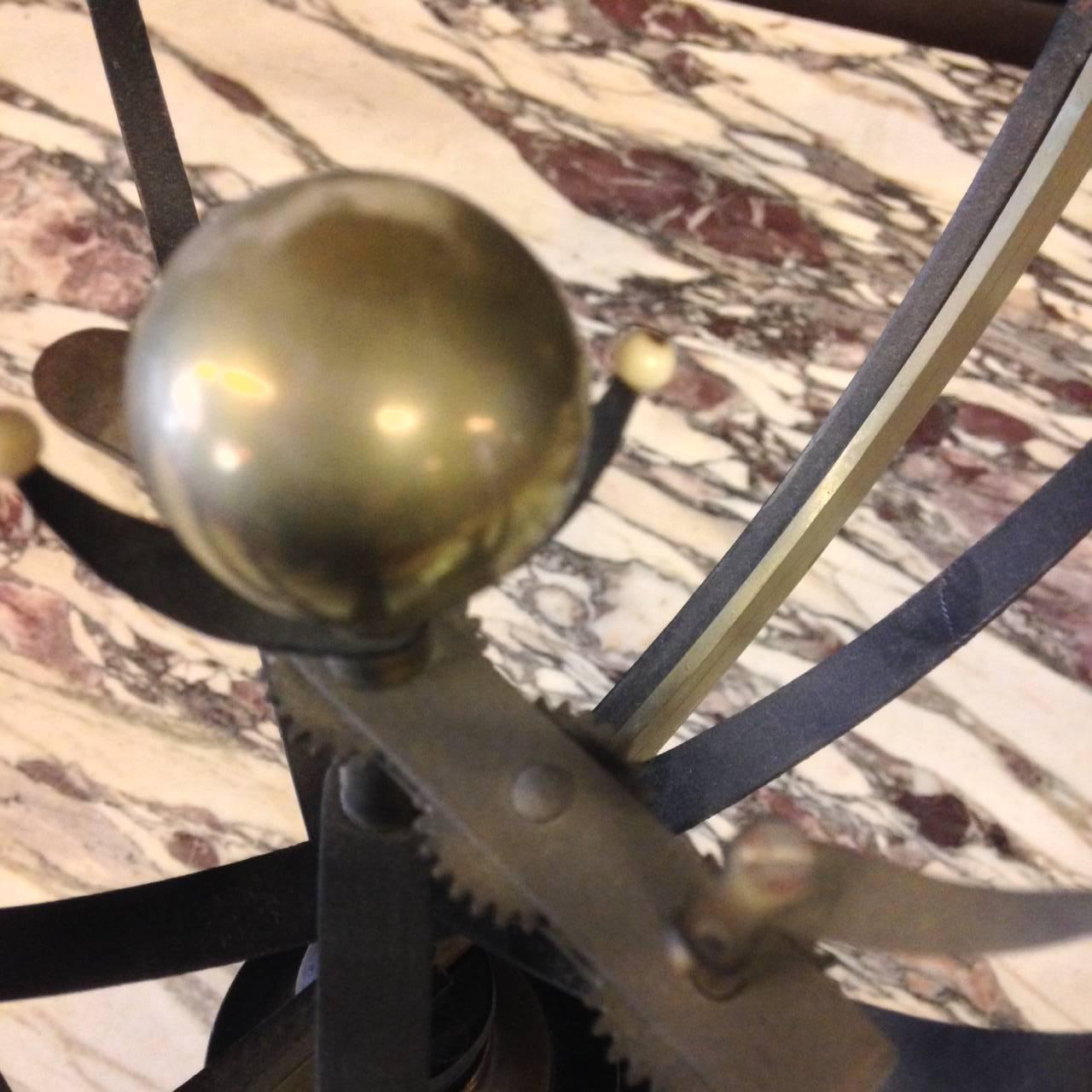 Patinated 19th Century Copernicus Armillary Sphere For Sale