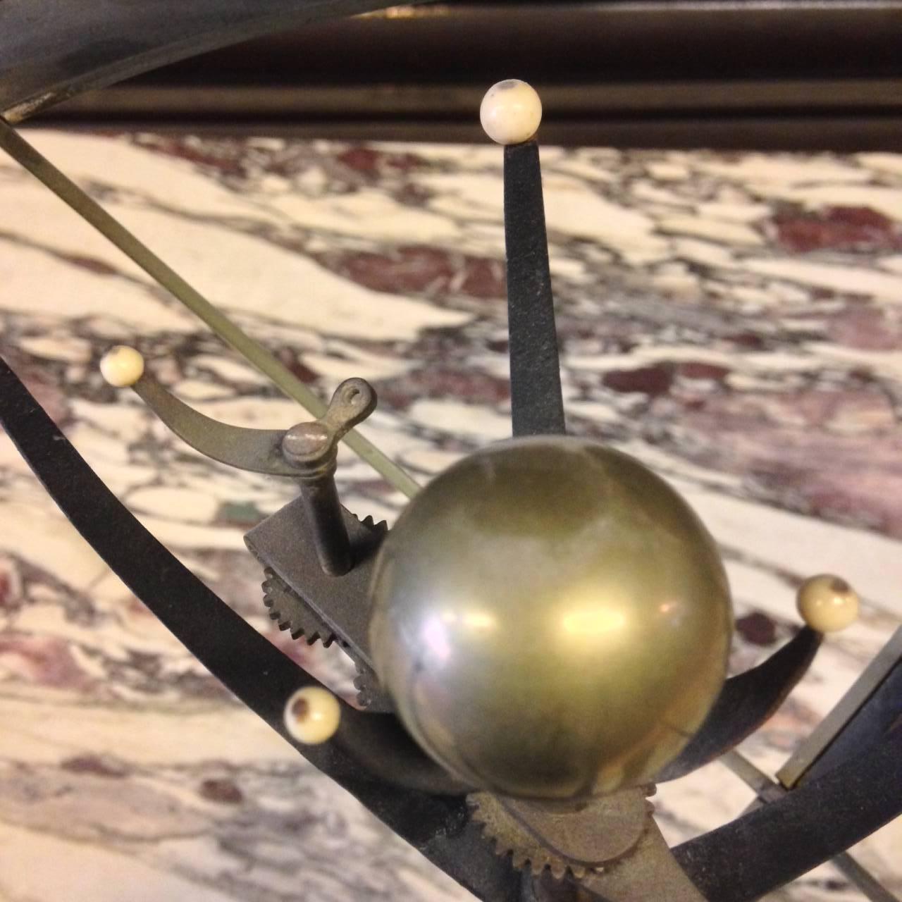 Bronze 19th Century Copernicus Armillary Sphere For Sale