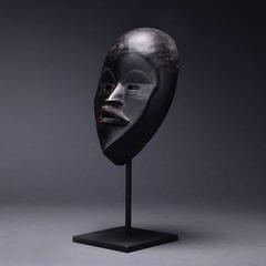 African Dan Wooden Mask from the Ivory Coast
