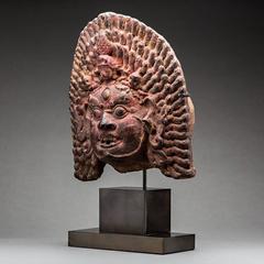 16th Century Wooden Bhairava Mask
