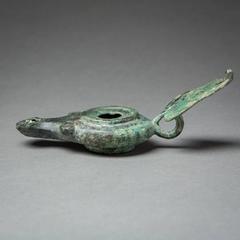 Greco-Roman Bronze Oil Lamp