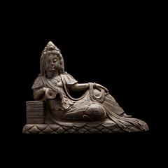 Qing Stone Reclining Guanyin