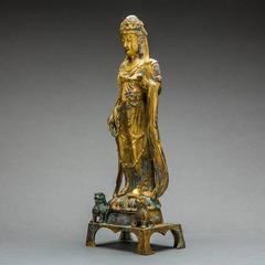Qing Guilded Kwan Yin