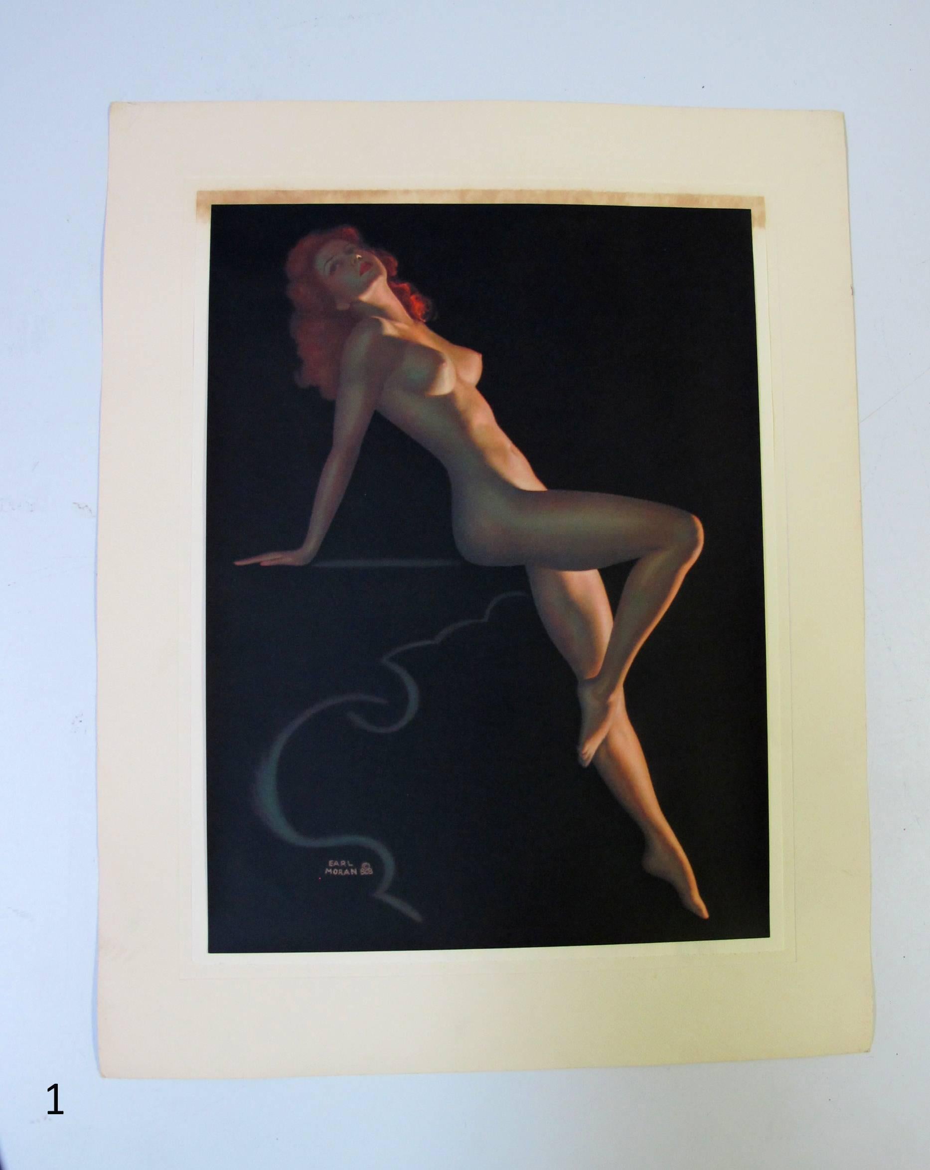 earl moran pin up art