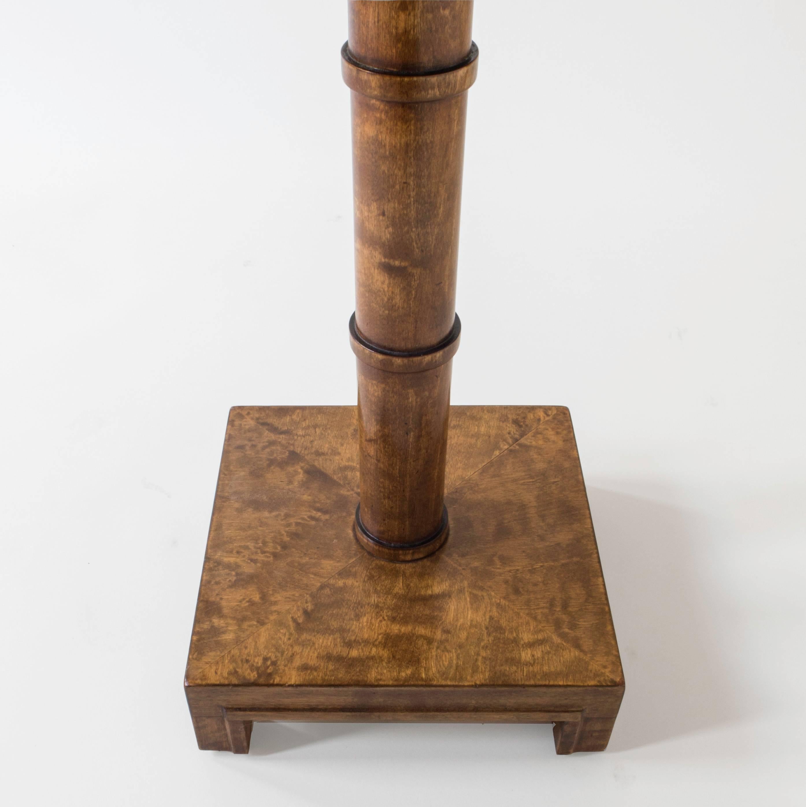 Art Deco Axel Einar Hjorth Attributed, Swedish Birch and Rosewood Small Side Table