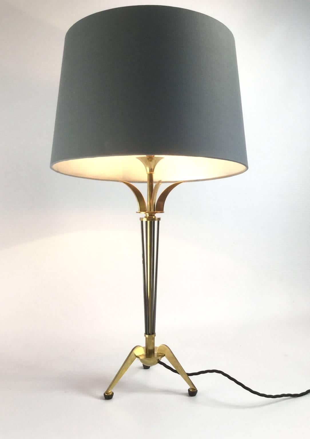 Mid-Century Modern Maison Jansen Table Lamp For Sale