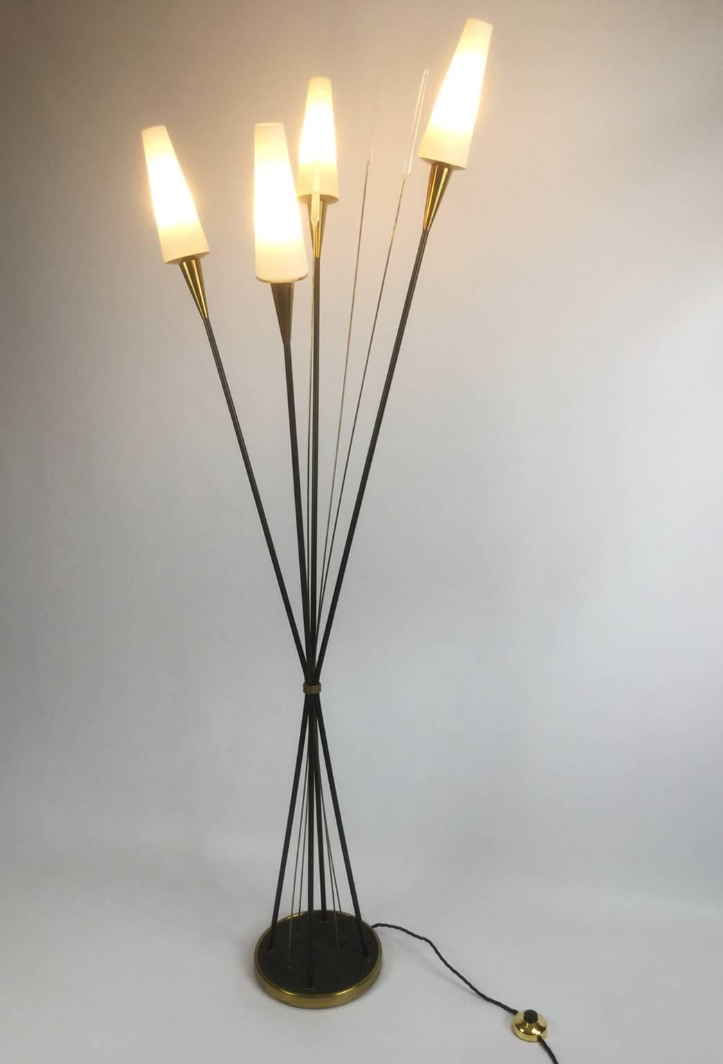 1950s Maison Lunel Floor Lamp For Sale 1
