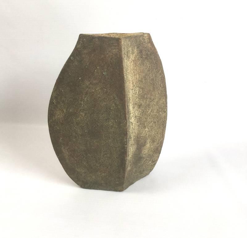 Hand-Crafted Ceramic by Paul Philp Vase Vessel For Sale