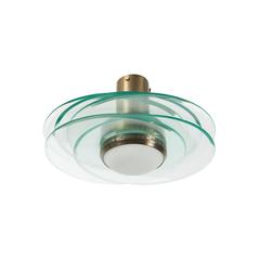 Max Ingrand Ceiling Lamp by Fontana Arte in Italy