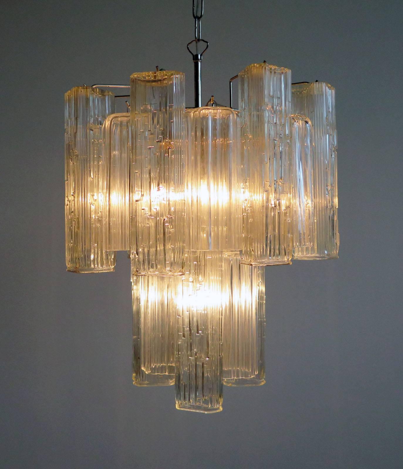 Murano Glass Chandelier in Italy For Sale 2