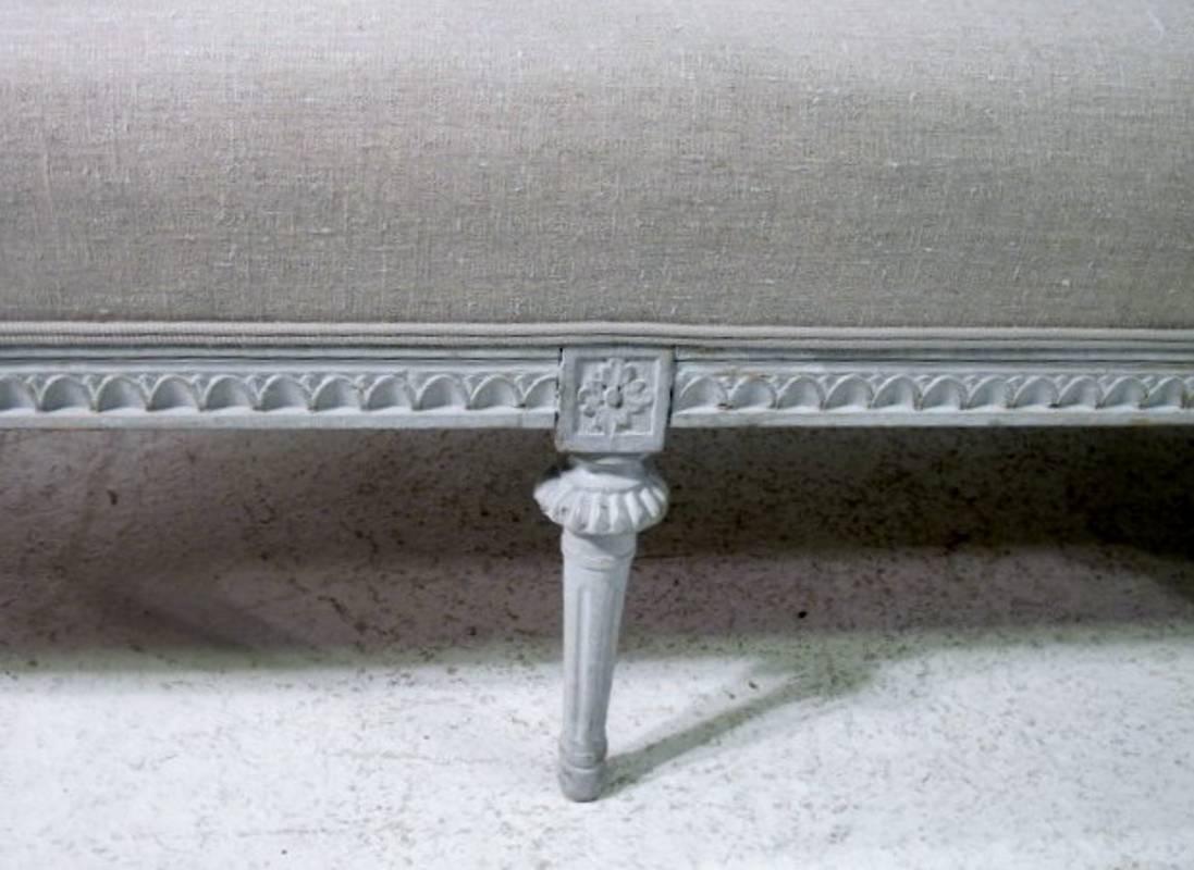 Swedish Late Gustavian Sofa from the period Signed Ephraim Ståhl In Excellent Condition For Sale In Helsingborg, SE