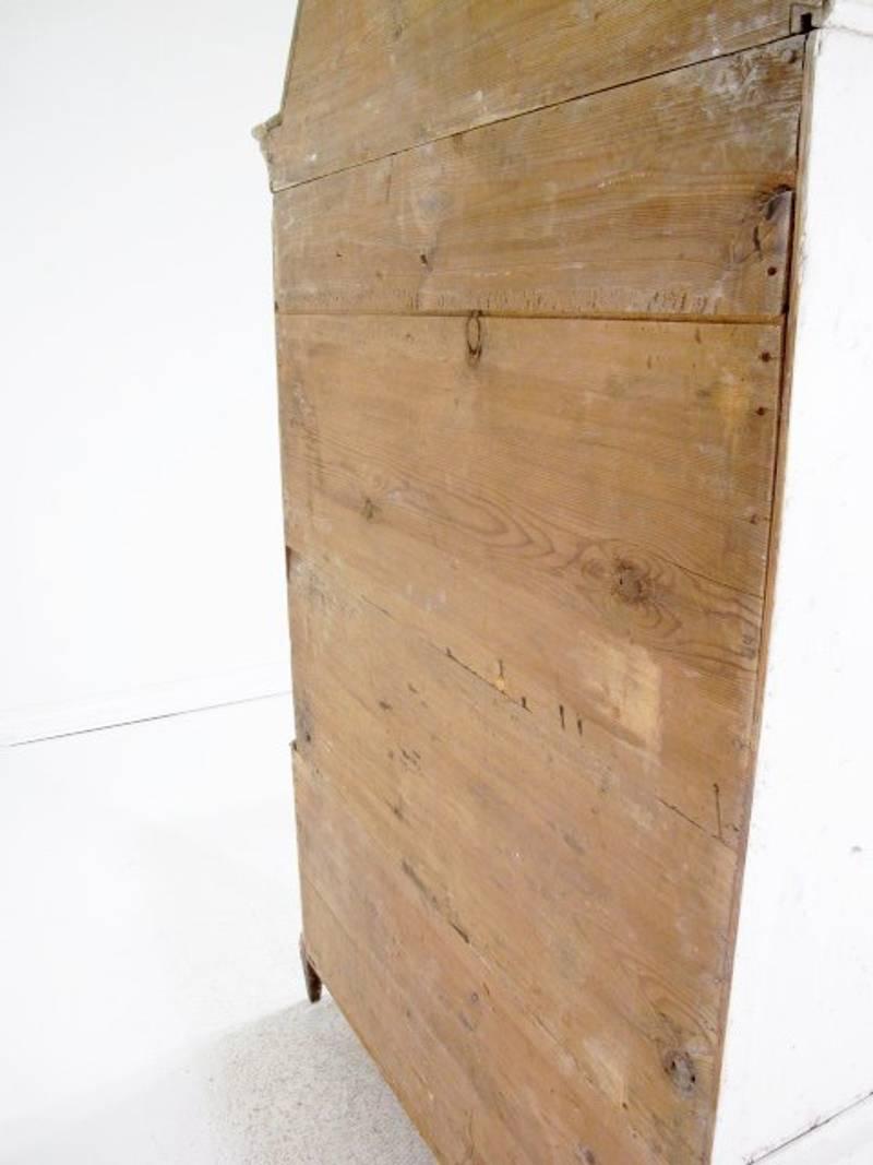 Swedish Antique 19th Century Gustavian Narrow Cabinet For Sale 1