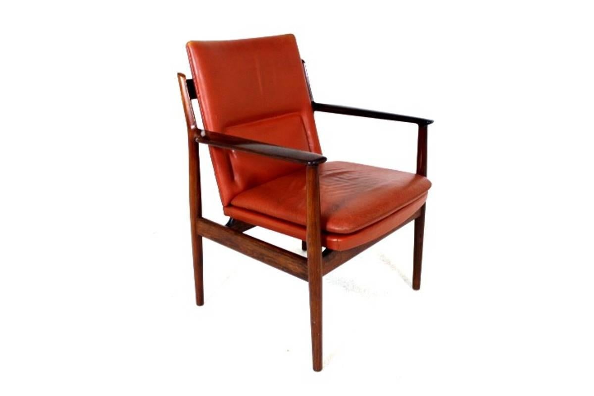 Scandinavian Modern Set of Four (4) Armchairs Model 431 Arne Vodder for Sibast Furniture in Denmark For Sale