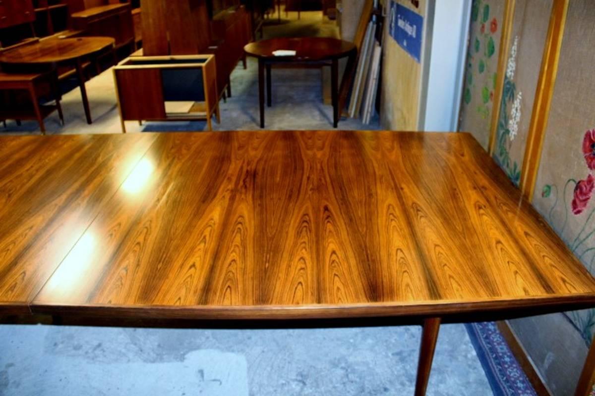 Very Rare and Big Conference Table in Rosewood by Arne Vodder for Sibast Møbler 1