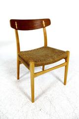 Set of Six Dining Chairs Ch23 by Hans J Wegner for Carl Hansen and Søn