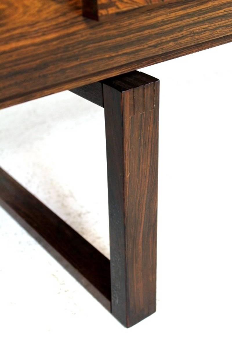 Mid-20th Century Rare Rosewood Desk Designed by Kai Kristiansen for Preben Schou Andersen
