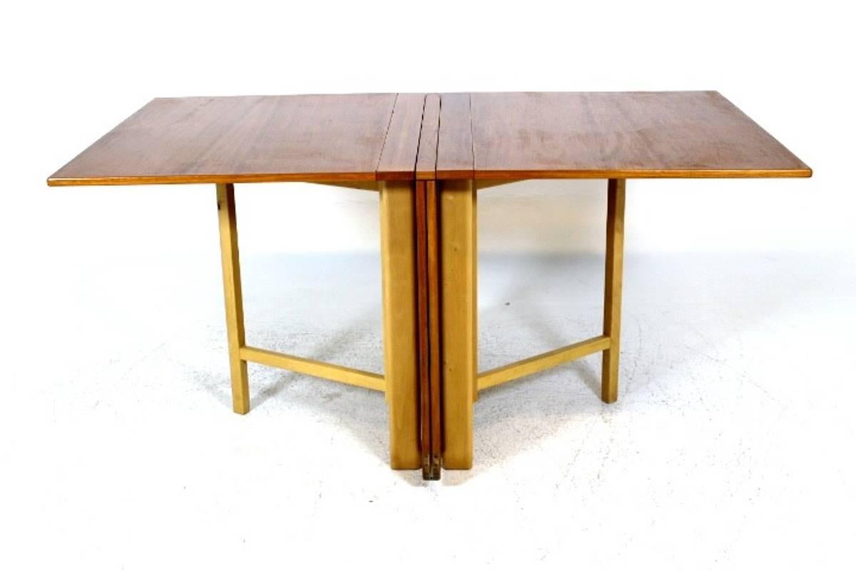 Scandinavian Modern Dining Table, 