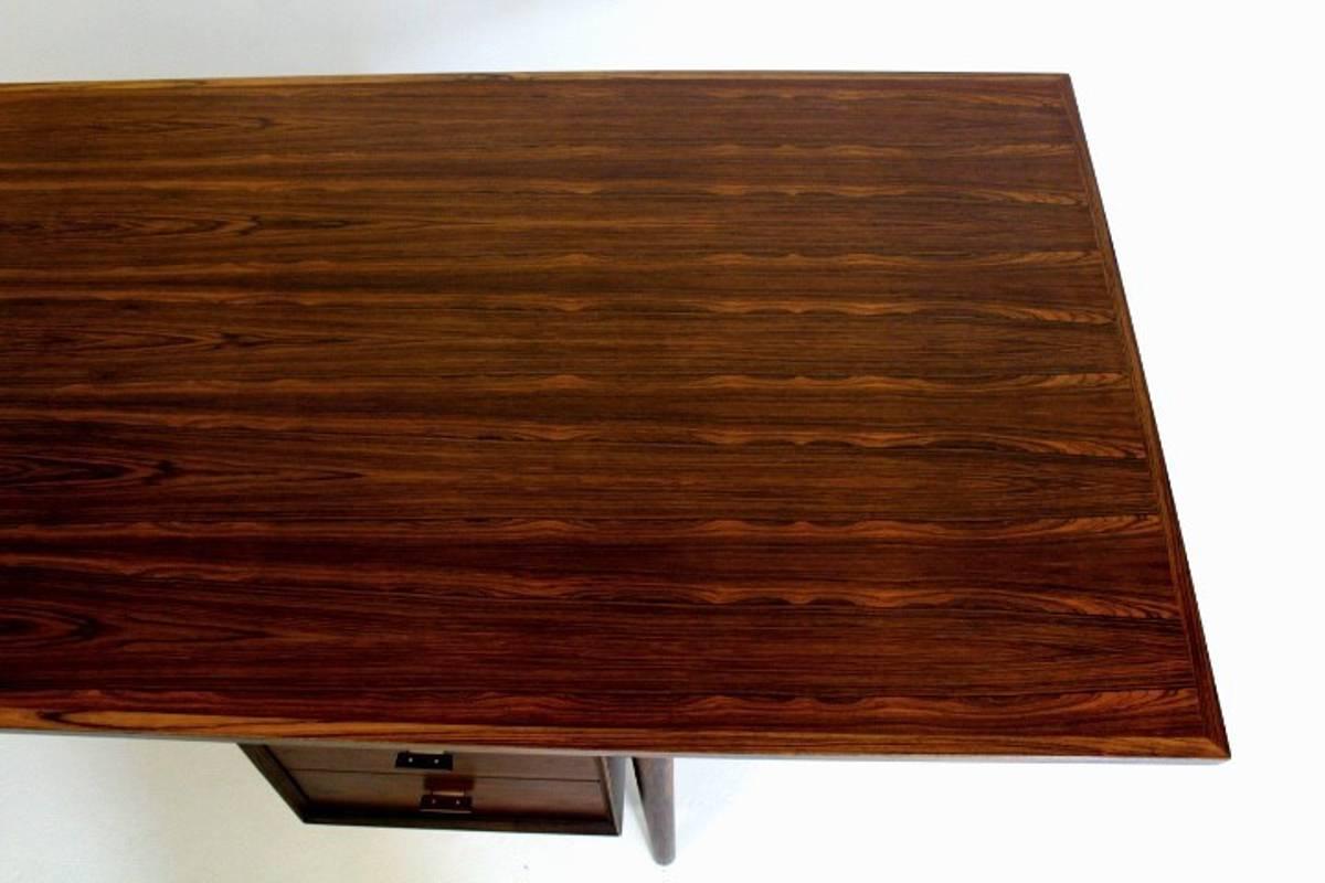 Rosewood Big Executive L-Shaped Desk by Arne Vodder for Sibast Furniture, Denmark, 1960s