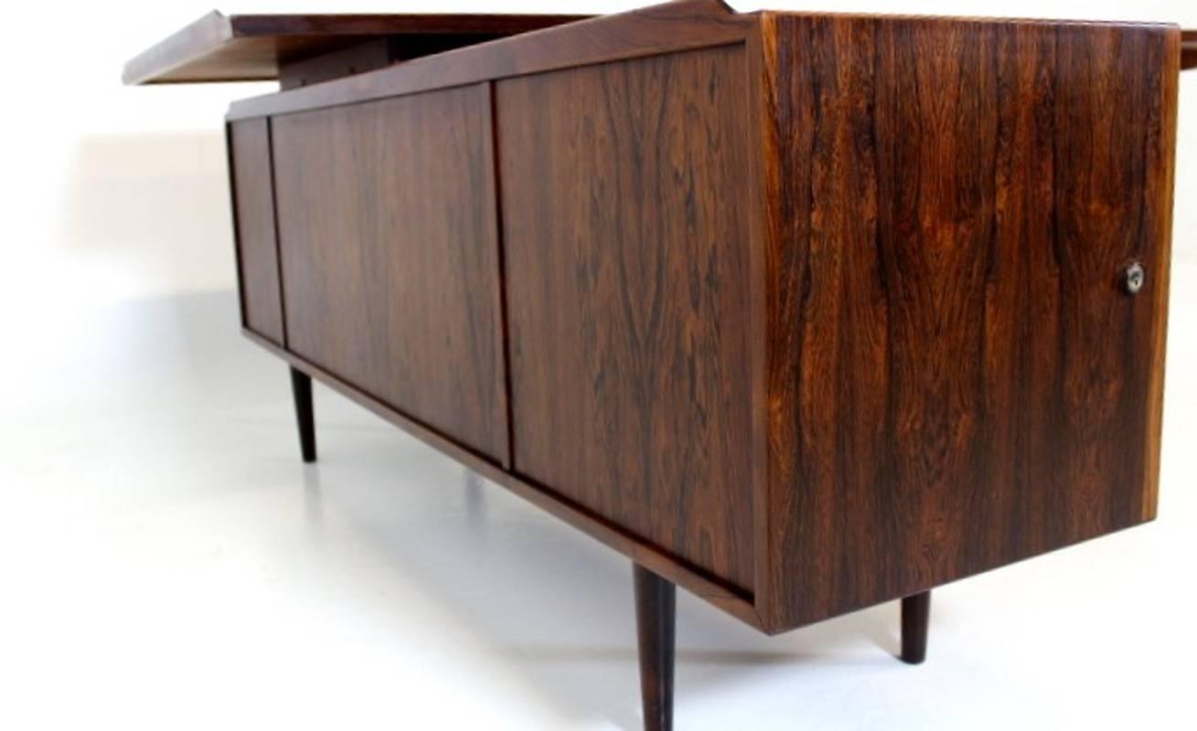 Big Executive L-Shaped Desk by Arne Vodder for Sibast Furniture, Denmark, 1960s 1