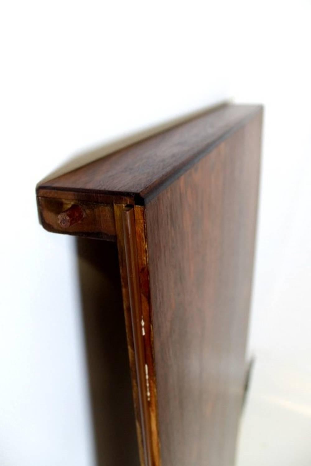 Danish Modern Expandable Pedestal Table Attributed to Kai Kristiansen 3