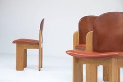 Set of Six Dining Chairs by Silvio Coppola for Fratelli Montina