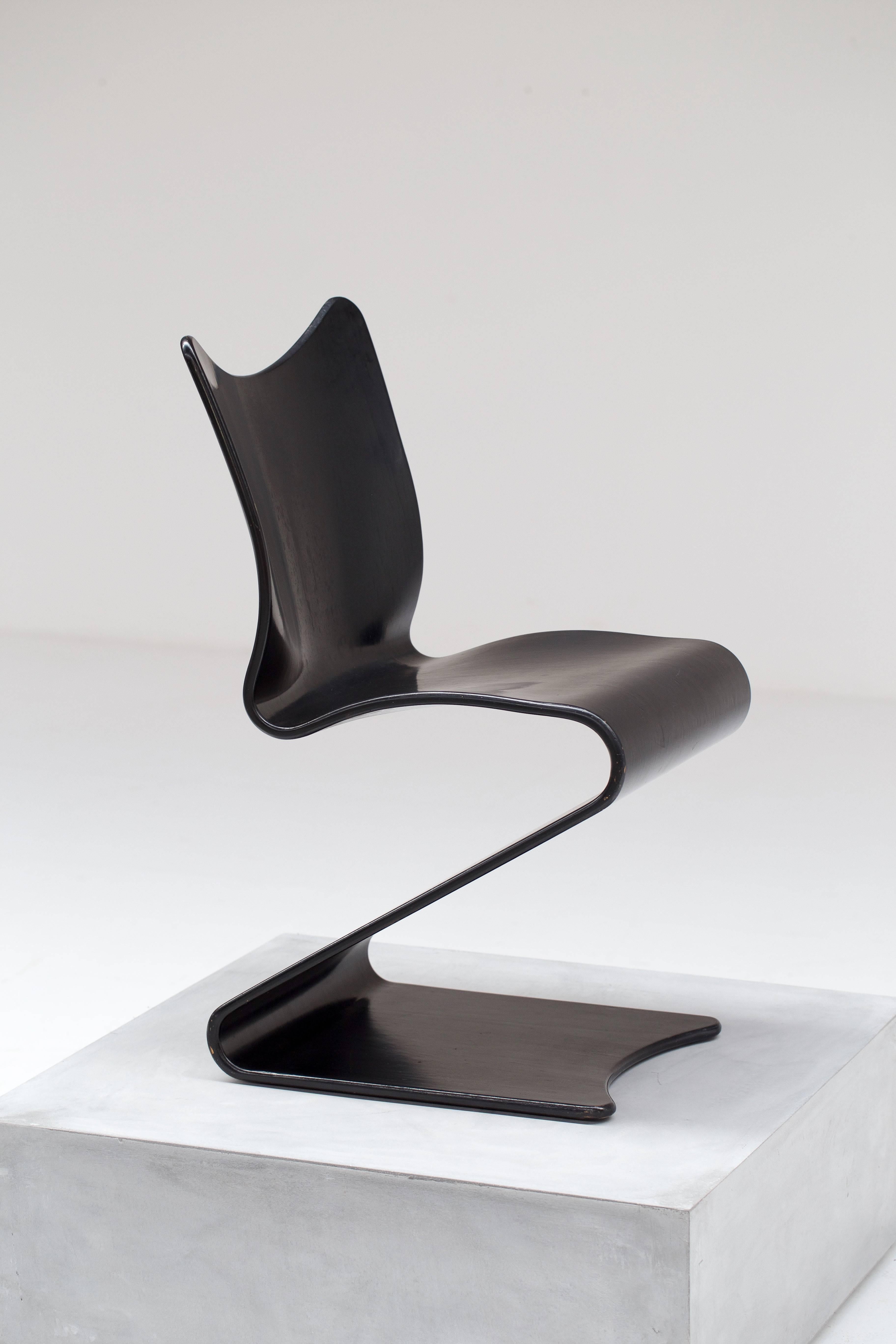 Danish S 275 Chair by Verner Panton