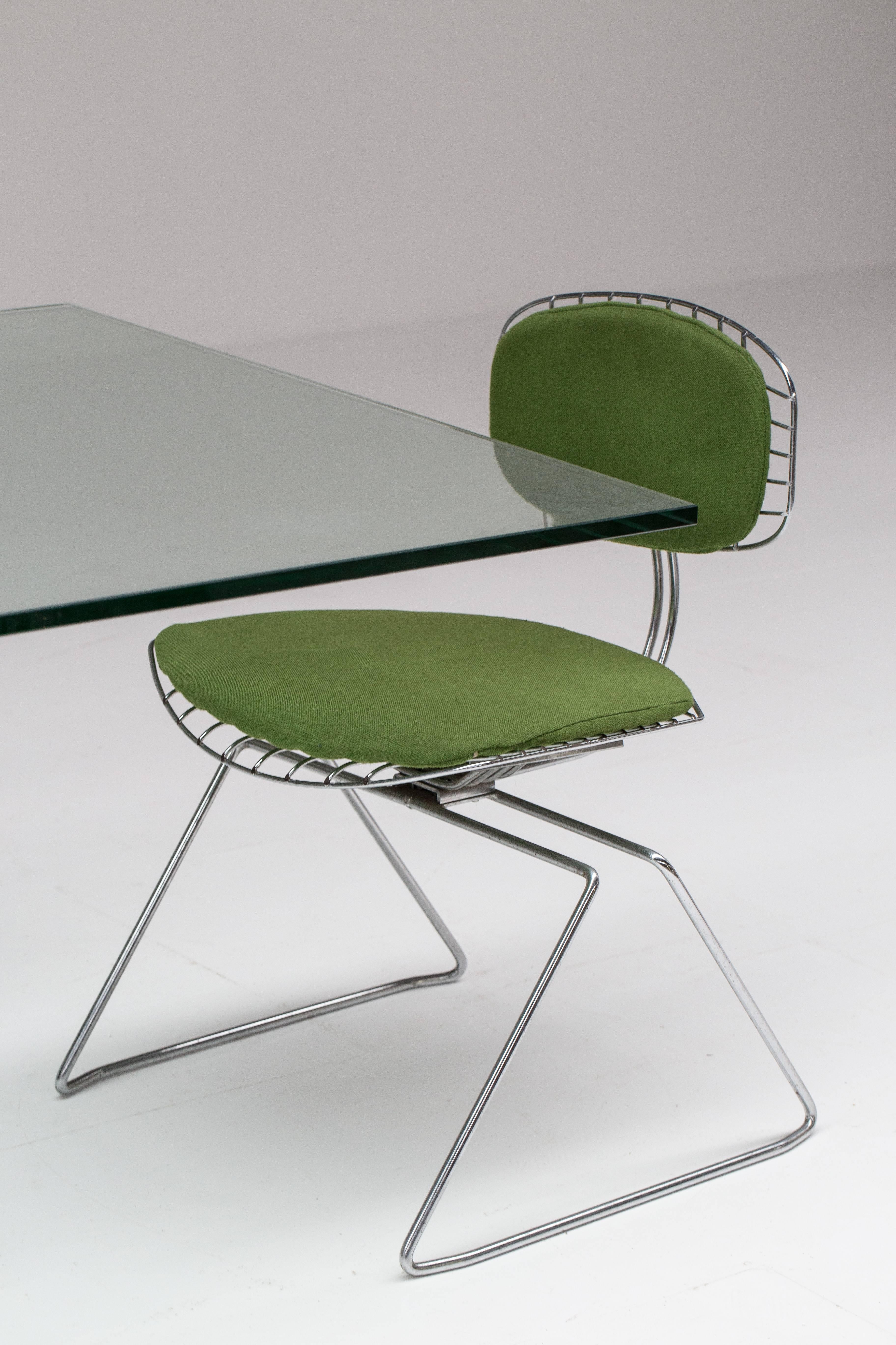 French Beaubourg Chairs by Michel Cadestin and Georges Laurent For Sale
