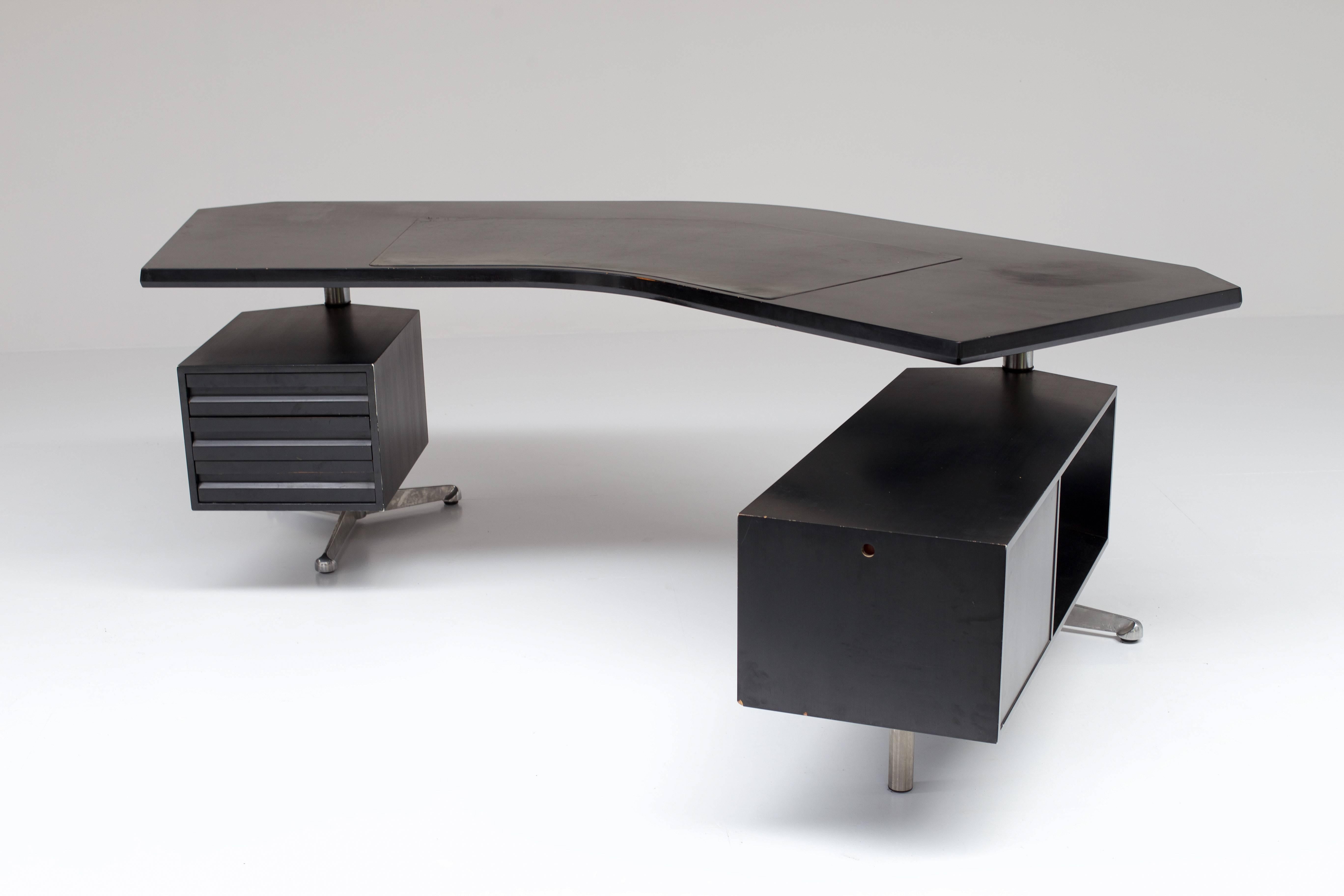 Mid-Century Modern Boomerang Desk Osvaldo Borsani