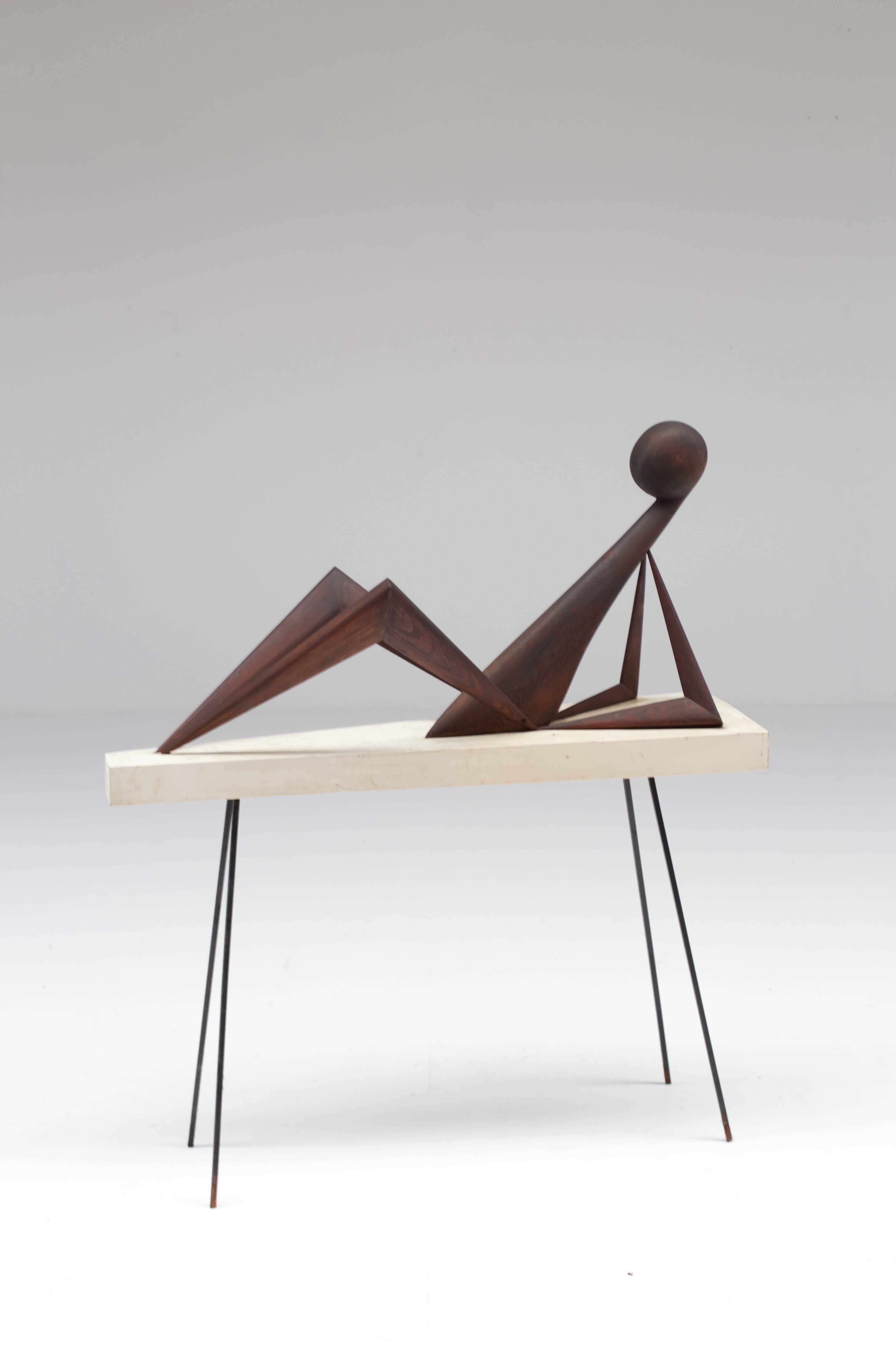 Mid-20th Century Sculpture by Marcel Mazy For Sale