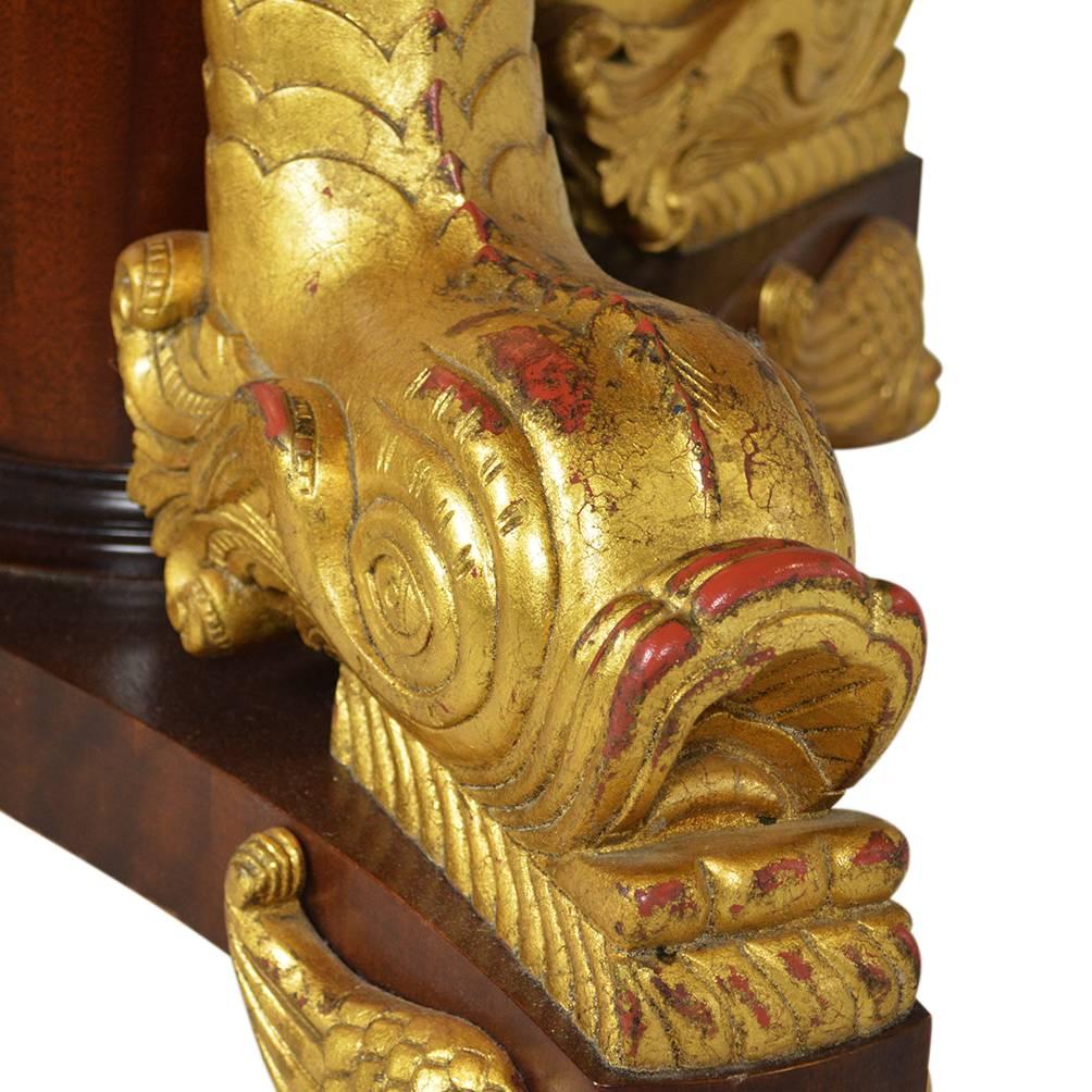 Koi Fish Pedestal Dining Table 1