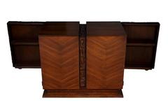 Mid-Century Brutalist-Style Bar